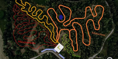 Ausflug mit Kindern - Parkmöglichkeiten - Forst (Kalsdorf bei Graz, Wundschuh) - Streckenplan 2021 - EMX-Park