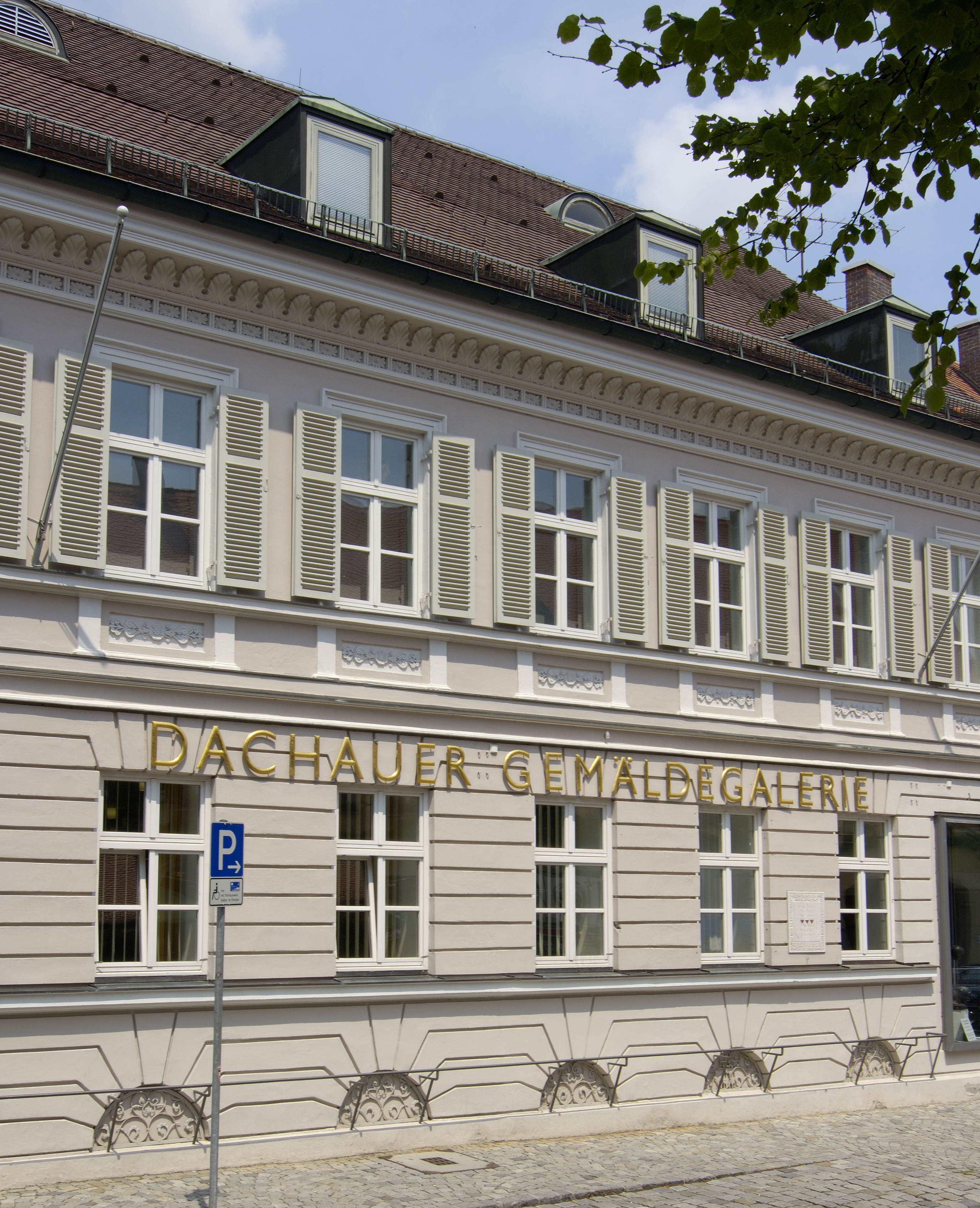 Ausflugsziel - Außenansicht Gemäldegalerie Dachau - Gemäldegalerie Dachau