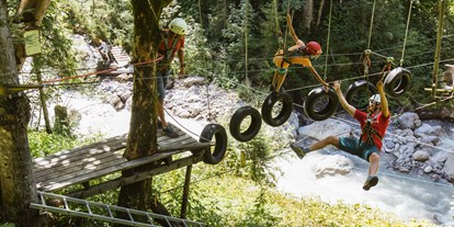 Ausflug mit Kindern - Witterung: Bewölkt - Wald am Arlberg - Abenteuerpark Schröcken