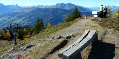 Ausflug mit Kindern - Umgebungsschwerpunkt: Wald - Graubünden - Aussichtspunkt Bergstation Sesselbahn Feldis-Mutta