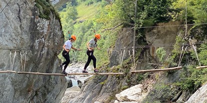 Ausflug mit Kindern - Umgebungsschwerpunkt: Fluss - Vals (Vals) - Abenteuer Seilpark "Curtin Medelin"