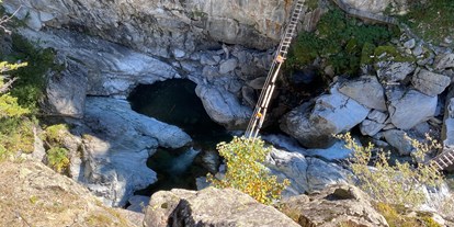 Ausflug mit Kindern - Ausflugsziel ist: ein Kletterpark - Disentis/Mustér - Abenteuer Seilpark "Curtin Medelin"