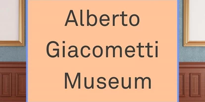Trip with children - Prämajur - Mals - Symbolbild für Ausflugsziel Alberto Giacometti Museum (Graubünden). - Alberto Giacometti Museum