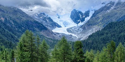 Ausflug mit Kindern - Sfazù - Symbolbild für Ausflugsziel Bernina Glaciers / Diavolezza (Graubünden). - Bernina Glaciers / Diavolezza