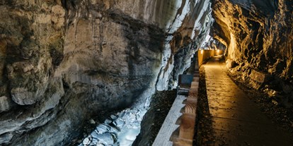 Ausflug mit Kindern - Ausflugsziel ist: ein Bad - Graubünden - Weg zur Quelle der Tamina - Altes Bad Pfäfers