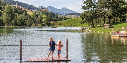 Ausflug mit Kindern - Dauer: unter einer Stunde - PLZ 7608 (Schweiz) - Badesee Lai Barnagn