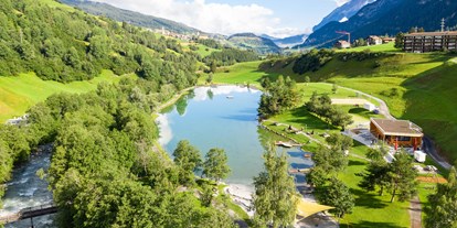 Ausflug mit Kindern - Wickeltisch - Graubünden - Badesee Lai Barnagn