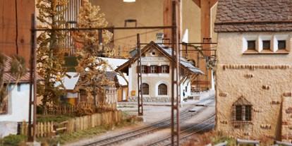 Ausflug mit Kindern - Bergün/Bravuogn - Modellbahn-Werkstatt im Bahnmuseum Albula
