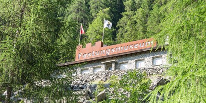 Ausflug mit Kindern - Umgebungsschwerpunkt: Wald - Vicosoprano - Festungsmuseum Crestawald
