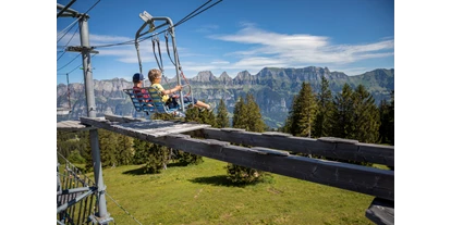 Trip with children - Bad Ragaz (Pfäfers) - Kletterturm CLiiMBER am Flumserberg - Wintersportgebiet Flumserberg