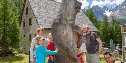 Ausflug mit Kindern - Themenschwerpunkt: Tiere - Müstair - Bärenausstellung S-charl