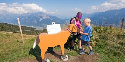 Ausflug mit Kindern - Weg: Erlebnisweg - Bürs - Peter's Geissen - Heidipfad