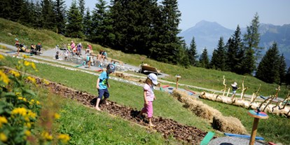Ausflug mit Kindern - Weg: Erlebnisweg - Bürs - Barfussweg - Heidipfad