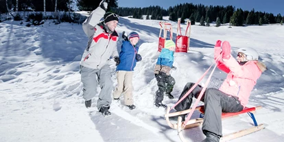 Trip with children - St. Antönien - Skigebiet Fideriser Heuberge