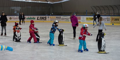 Ausflug mit Kindern - Witterung: Kälte - Tschagguns - Kunsteisbahn Aktivpark Montafon
