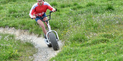 Ausflug mit Kindern - Sportanlage: Rodelbahn - Graubünden - Family Kletter- und Boulderpark auf der Alp Trida