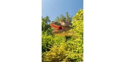 Ausflug mit Kindern - Malberg (Eifelkreis Bitburg-Prüm) - Tyrannosaurus Rex - Dinosaurierpark Teufelsschlucht