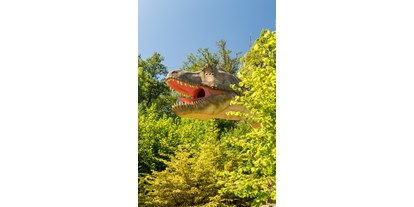Ausflug mit Kindern - Dahlem (Eifelkreis Bitburg-Prüm) - Tyrannosaurus Rex - Dinosaurierpark Teufelsschlucht