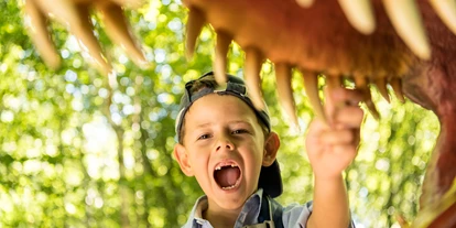 Ausflug mit Kindern - Themenschwerpunkt: Tiere - Deutschland - Dinosaurierpark Teufelsschlucht