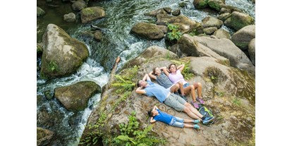 Ausflug mit Kindern - Witterung: Bewölkt - Schankweiler - An den Irreler Wasserfällen - Die "Teuflische Acht" - Naturparkzentrum Teufelsschlucht