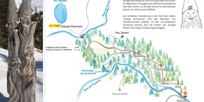 Ausflug mit Kindern - Schatten: vollständig schattig - Graubünden - Zwergenweg – «Via dals Nanins» in Tarasp, Unterengadin
©Dominik Täuber - Zwergenweg – «Via dals Nanins»