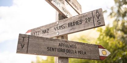 Ausflug mit Kindern - Alter der Kinder: 2 bis 4 Jahre - Italien - Apfelweg in Natz-Schabs