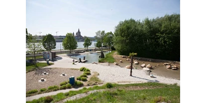 Ausflug mit Kindern - Ausflugsziel ist: ein Spielplatz - Wien Landstraße - Quelle: wien.gv.at - Wasserspielplatz Donauinsel