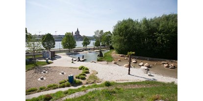 Ausflug mit Kindern - Ausflugsziel ist: ein Naturerlebnis - Wien - Quelle: wien.gv.at - Wasserspielplatz Donauinsel
