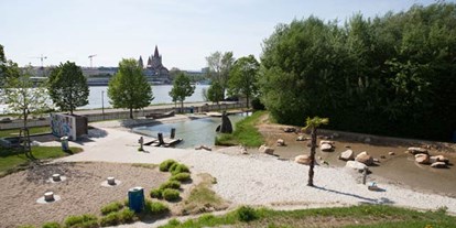 Ausflug mit Kindern - Alter der Kinder: 2 bis 4 Jahre - Wien-Stadt Wieden - Wasserspielplatz Donauinsel