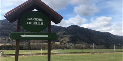 Ausflug mit Kindern - Murdorf - Weg zur Knödelquelle - Knödelquelle