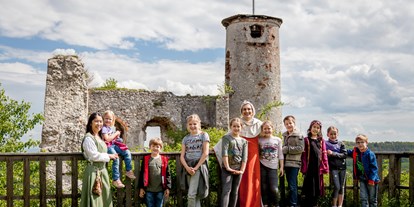 Ausflug mit Kindern - Preisniveau: günstig - Poysdorf - Burgruine Falkenstein (Weinviertel)