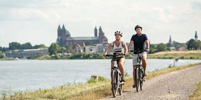 Ausflug mit Kindern - Rheinland-Pfalz - Fahrradtour am Rhein - Dom - und Kaiserstadt Speyer