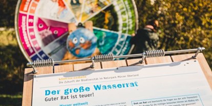 Ausflug mit Kindern - Themenschwerpunkt: Abenteuer - Hintergschaid - Der Erlebnisweg "klimawandeln" im Naturpark Mürzer Oberland - Erlebnisweg "klimawandeln" im Naturpark Mürzer Oberland