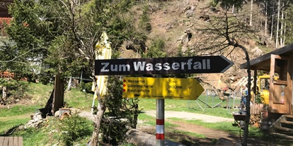 Trip with children - Freizeitpark: Wasserpark - Austria - Günster Wasserfall