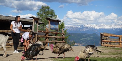 Ausflug mit Kindern - Witterung: Schönwetter - Dorf Tirol - Tierwelt Rainguthof