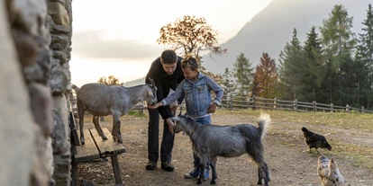 Ausflug mit Kindern - TOP Ausflugsziel 2024 - Trentino-Südtirol - Copyright: Tourismusverein Tisens-Prissian/René Gamper - Tierwelt Rainguthof