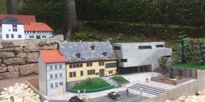 Ausflug mit Kindern - Umgebungsschwerpunkt: Berg - Lauchröden - Modell des Bachhaus Eisenach - Freizeit- und Miniaturenpark mini-a-thür