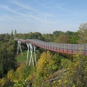 Ausflugsziel - Drachenschwanzbrücke - Neue Landschaft Ronneburg