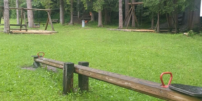 Trip with children - Ausflugsziel ist: ein Spielplatz - Schnepfau - Abenteuerspielplatz Gemsle