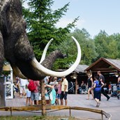Ausflugsziel - Trubel an allen Ecken - Der Dinosaurierpark - Ferienpark Germendorf