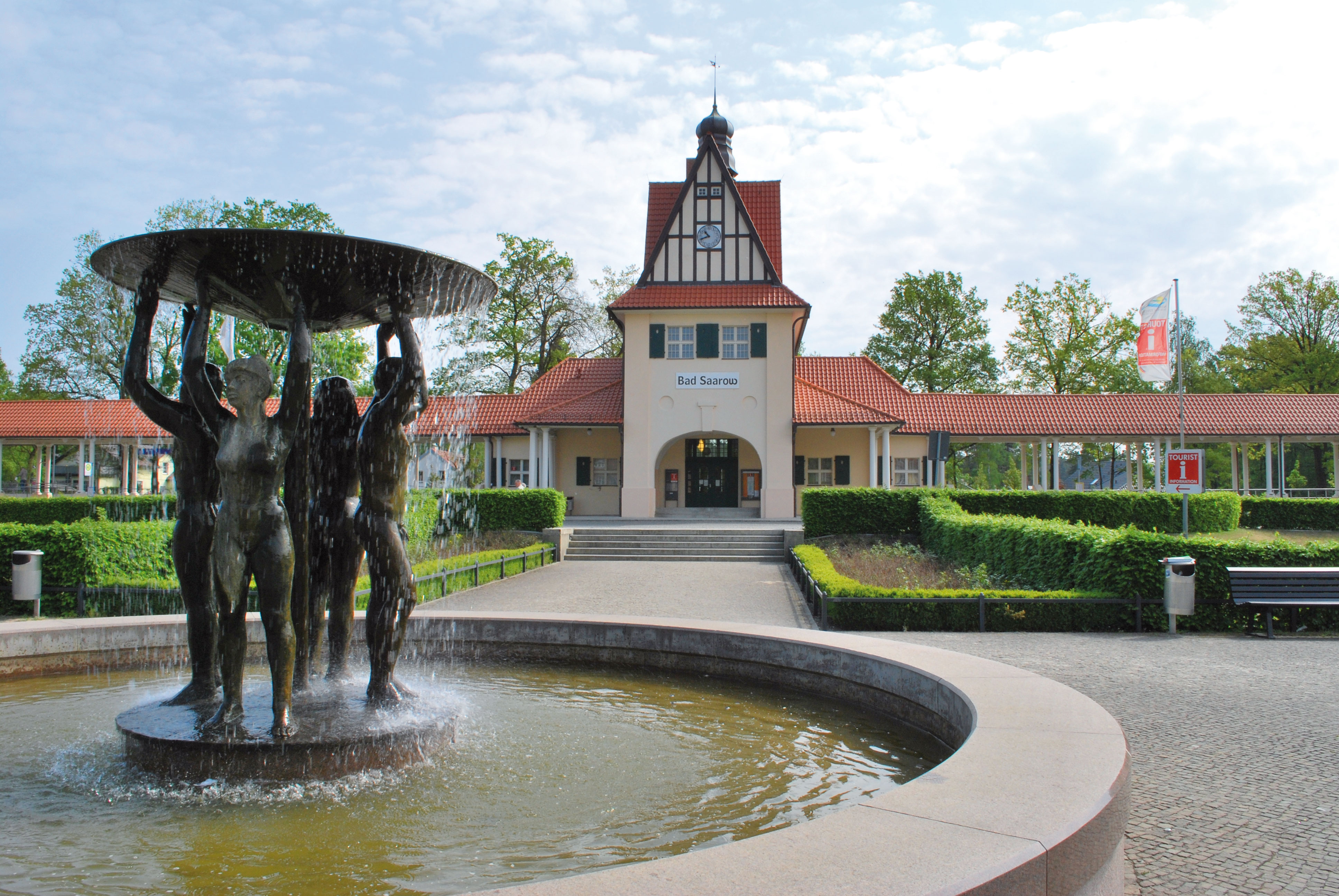 Ausflugsziel - Bahnhof Bad Saarow, Tourist-Info - Bad Saarow