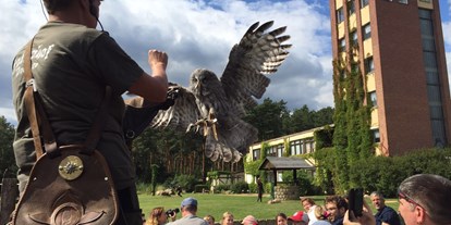 Ausflug mit Kindern - Ausflugsziel ist: ein Tierpark - Falkenhof Potsdam