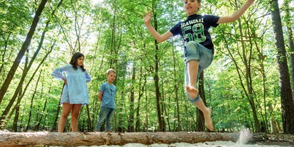 Ausflug mit Kindern - Ausflugsziel ist: ein Freizeitpark - Fläming - Der Barfußpark Beelitz-Heilstätten