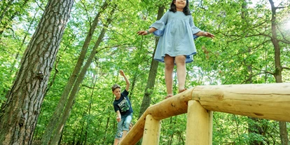 Ausflug mit Kindern - Witterung: Bewölkt - Der Barfußpark Beelitz-Heilstätten