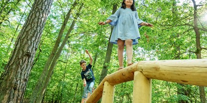 Ausflug mit Kindern - Weg: Lernweg - Fläming - Der Barfußpark Beelitz-Heilstätten