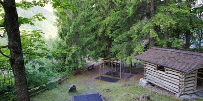 Ausflug mit Kindern - Witterung: Wechselhaft - Wald am Arlberg - Abenteuerspielplatz Gaschurn