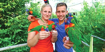 Trip with children - Ausflugsziel ist: ein Streichelzoo - Germany - Erlebnis Vogelpark Marlow
