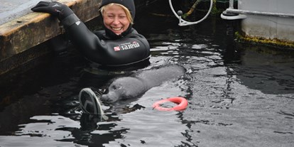 Ausflug mit Kindern - Kinderwagen: großteils geeignet - Ostsee - MSC Marine Science Center Robbenforschungszentrum