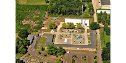Ausflug mit Kindern - Rechlin - Luftaufnahme des Museums - Luftfahrttechnisches Museum Rechlin