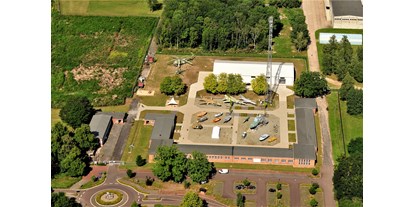 Ausflug mit Kindern - Mirow - Luftaufnahme des Museums - Luftfahrttechnisches Museum Rechlin